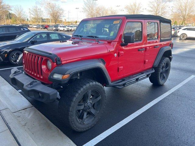 used 2018 Jeep Wrangler Unlimited car, priced at $21,495