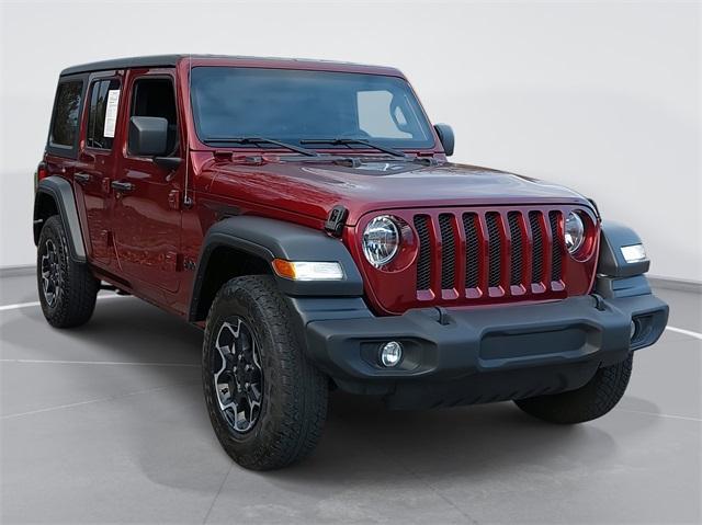 used 2021 Jeep Wrangler Unlimited car, priced at $28,980