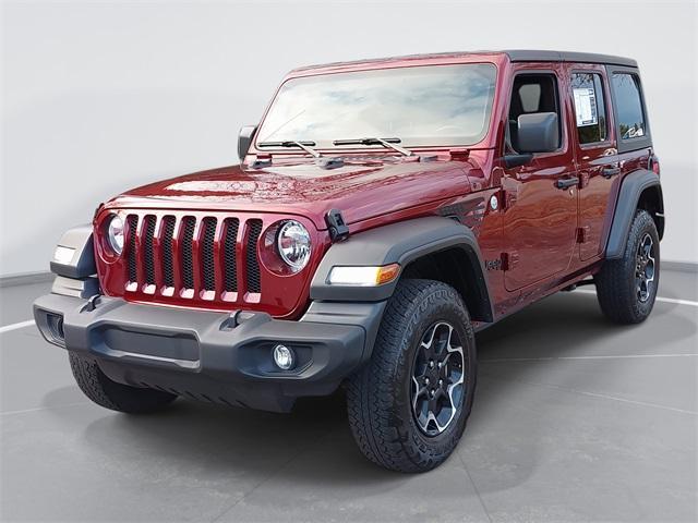 used 2021 Jeep Wrangler Unlimited car, priced at $29,750