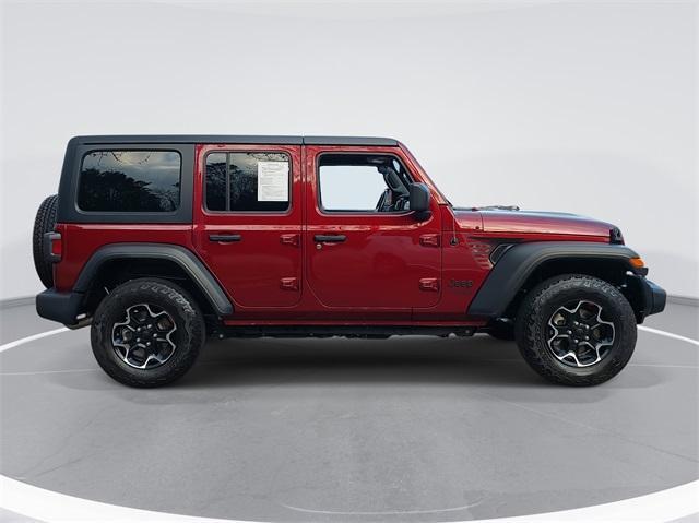 used 2021 Jeep Wrangler Unlimited car, priced at $28,980