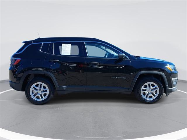 used 2021 Jeep Compass car, priced at $15,780