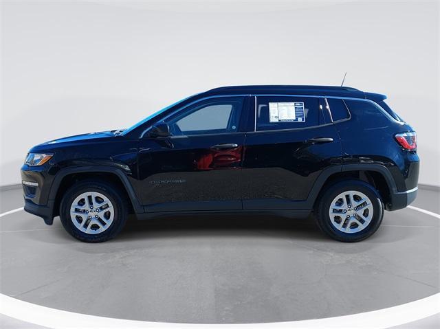 used 2021 Jeep Compass car, priced at $15,780