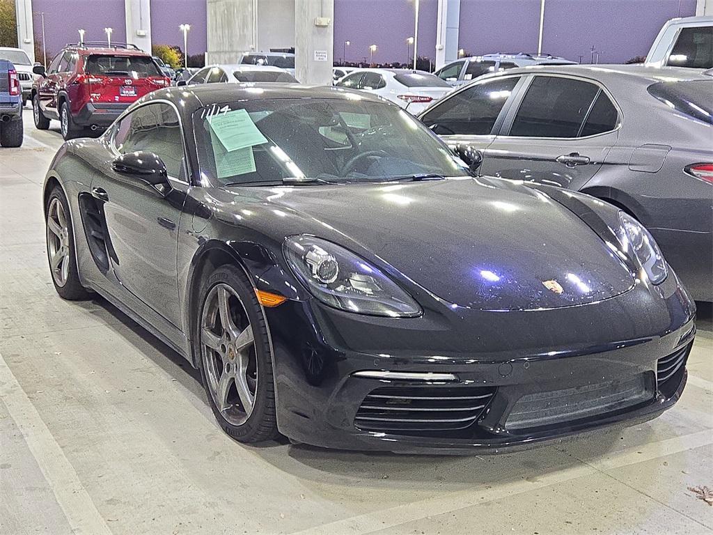 used 2018 Porsche 718 Cayman car, priced at $47,702