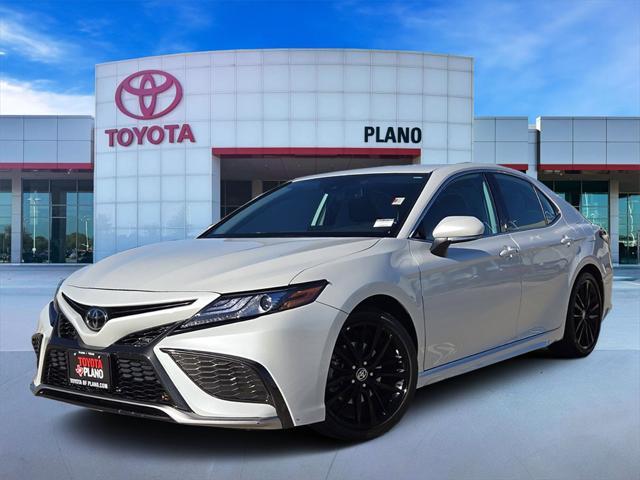 used 2021 Toyota Camry car, priced at $28,456