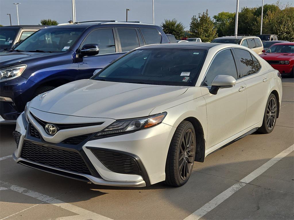 used 2021 Toyota Camry car, priced at $24,122