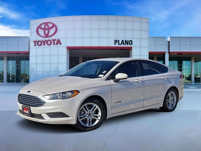 used 2018 Ford Fusion Hybrid car, priced at $13,291