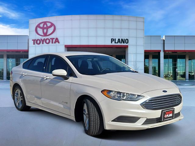 used 2018 Ford Fusion Hybrid car, priced at $13,291