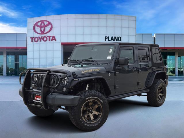 used 2018 Jeep Wrangler JK Unlimited car, priced at $19,345