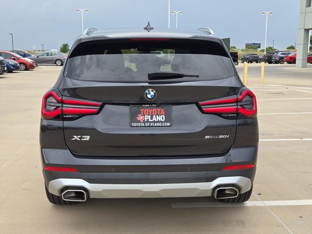 used 2022 BMW X3 car, priced at $31,530