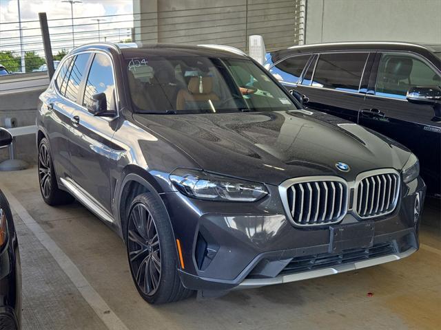 used 2022 BMW X3 car, priced at $32,619