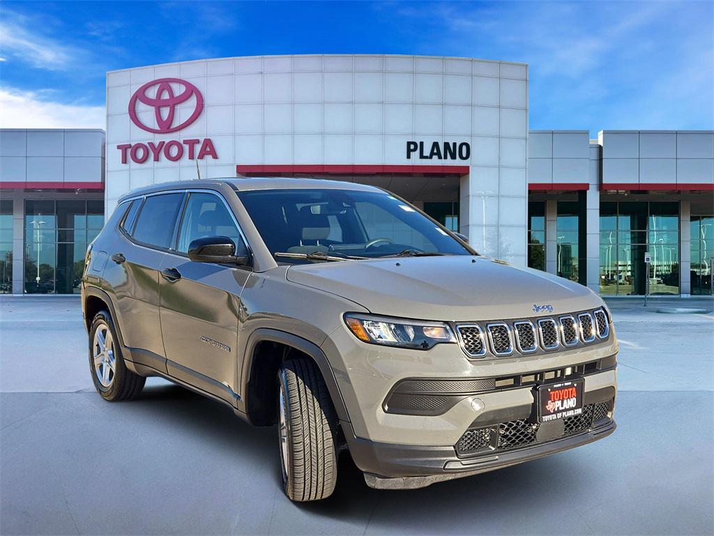 used 2023 Jeep Compass car, priced at $20,927