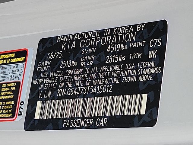 new 2026 Kia K5 car