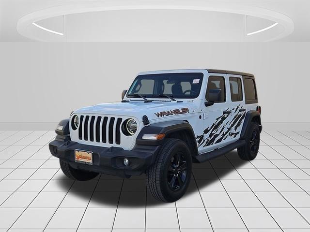 used 2021 Jeep Wrangler Unlimited car, priced at $29,031