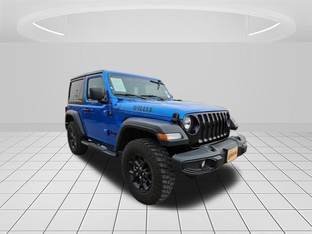 used 2022 Jeep Wrangler car, priced at $34,999