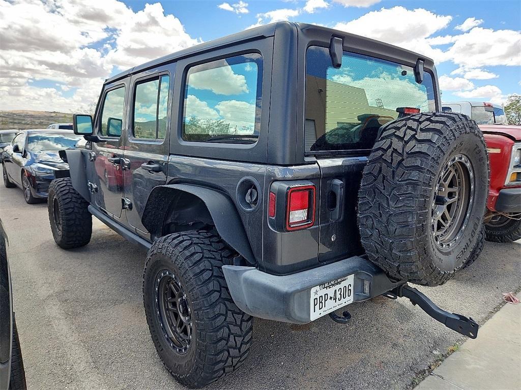 used 2021 Jeep Wrangler Unlimited car, priced at $31,544