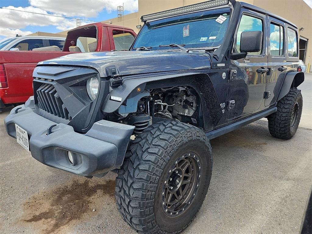 used 2021 Jeep Wrangler Unlimited car, priced at $31,544