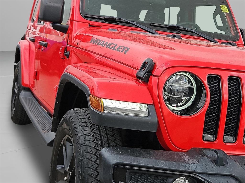 used 2021 Jeep Wrangler Unlimited car, priced at $44,103