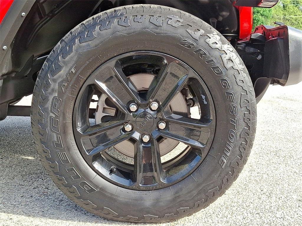 used 2021 Jeep Wrangler Unlimited car, priced at $44,103
