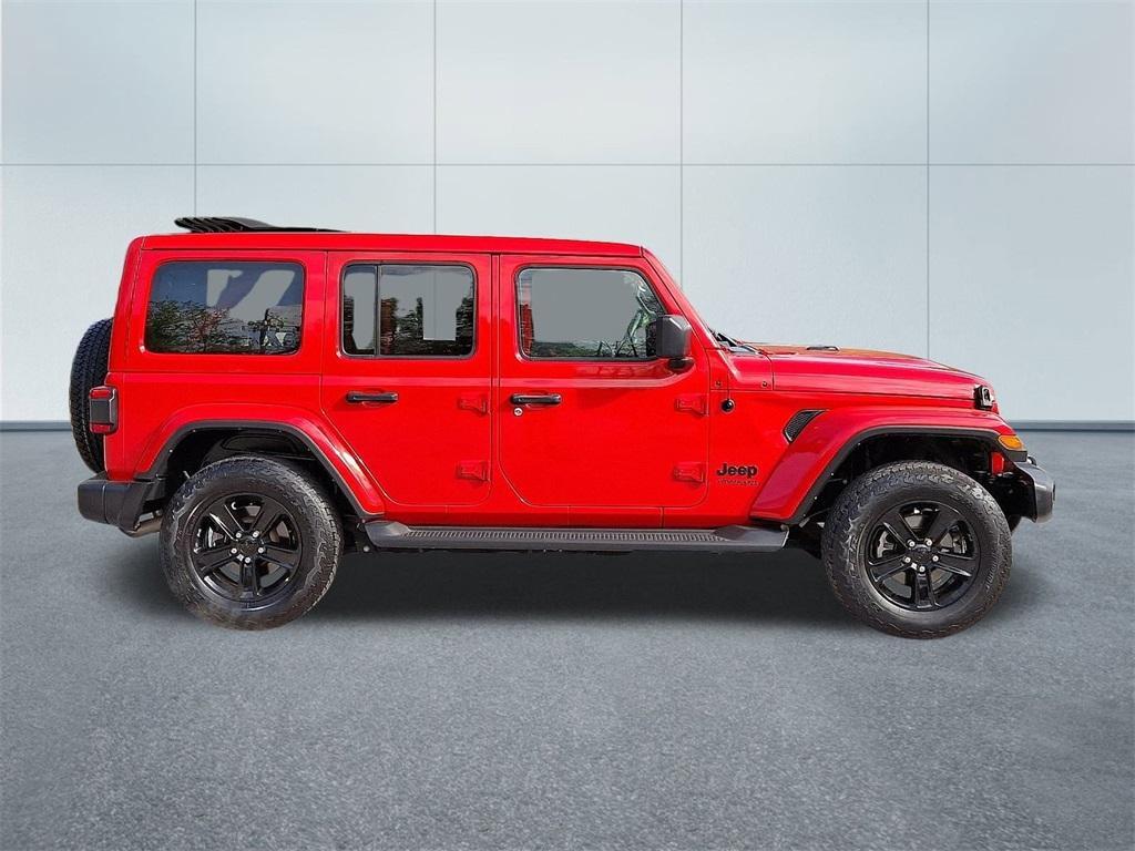 used 2021 Jeep Wrangler Unlimited car, priced at $44,103