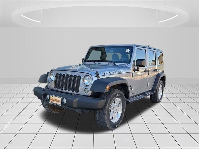 used 2017 Jeep Wrangler Unlimited car, priced at $23,821