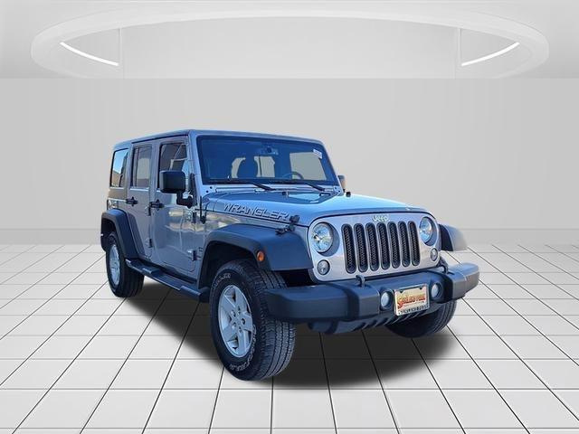 used 2017 Jeep Wrangler Unlimited car, priced at $23,999