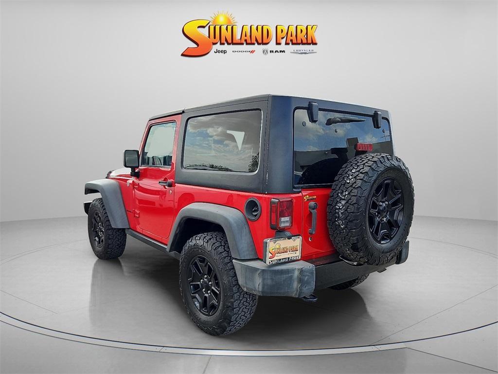 used 2017 Jeep Wrangler car, priced at $18,716