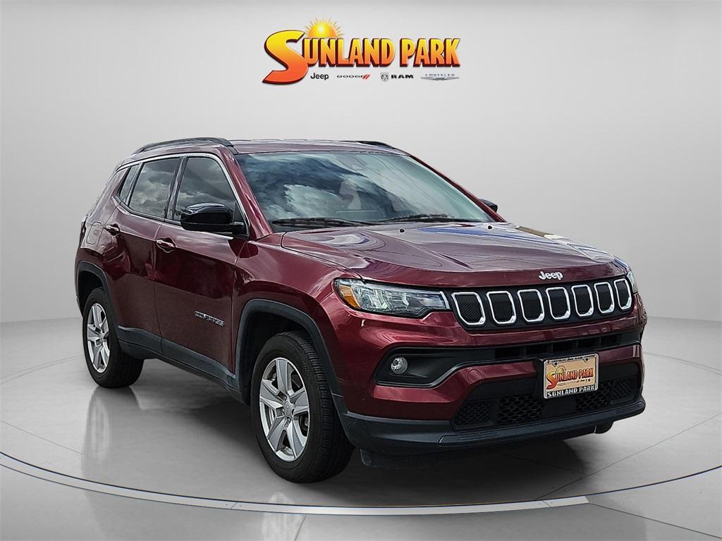 used 2022 Jeep Compass car, priced at $19,051