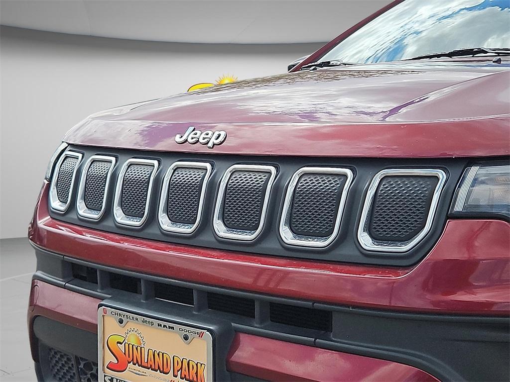 used 2022 Jeep Compass car, priced at $19,051
