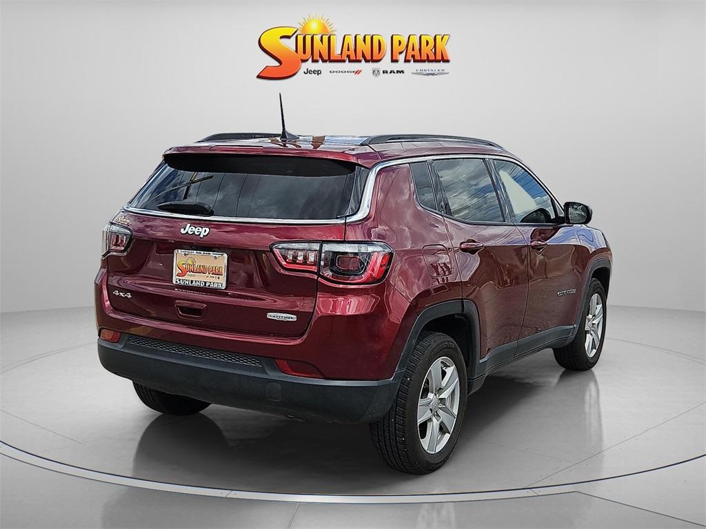 used 2022 Jeep Compass car, priced at $19,051