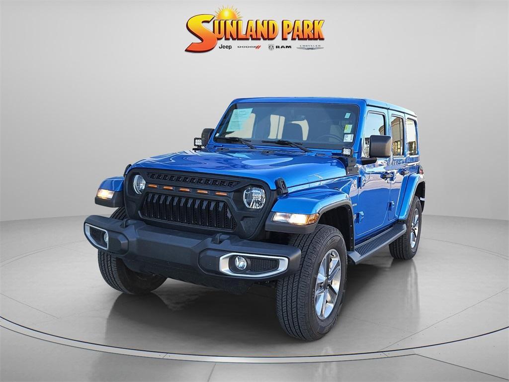 used 2021 Jeep Wrangler Unlimited car, priced at $31,997