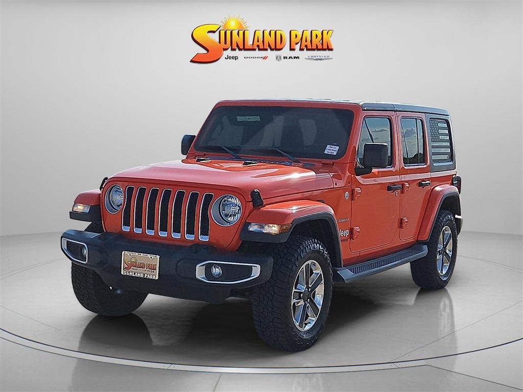 used 2020 Jeep Wrangler Unlimited car, priced at $30,114