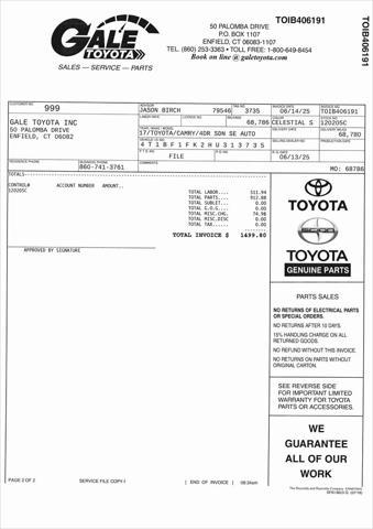 used 2017 Toyota Camry car, priced at $17,383