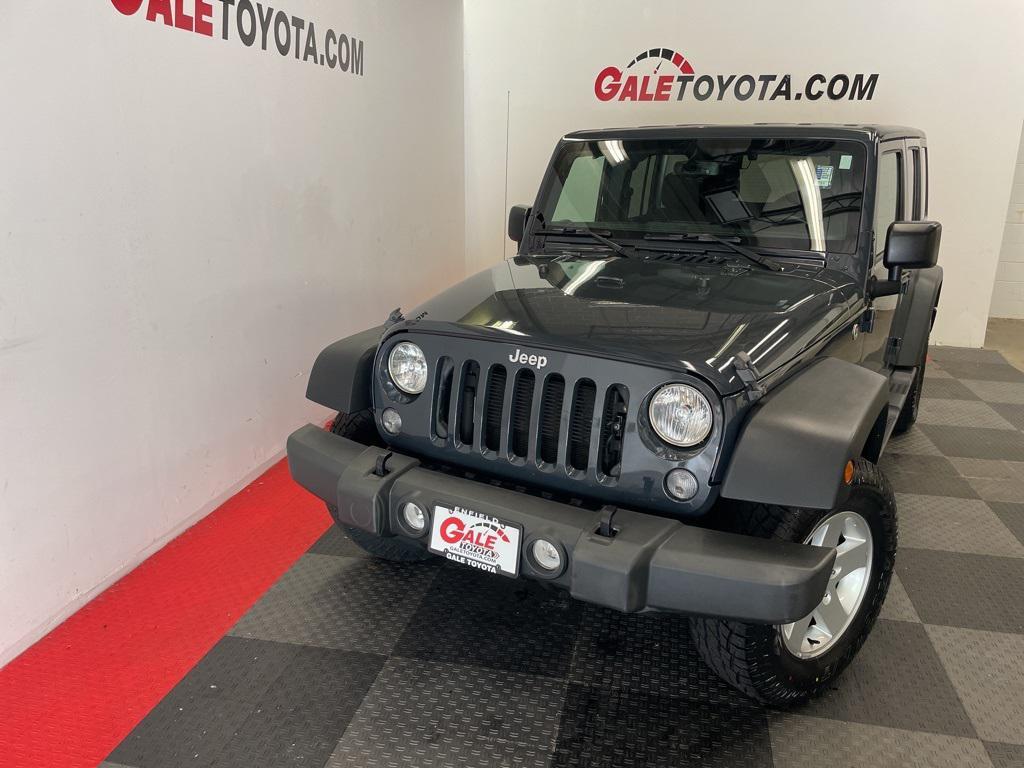 used 2018 Jeep Wrangler JK Unlimited car, priced at $18,583
