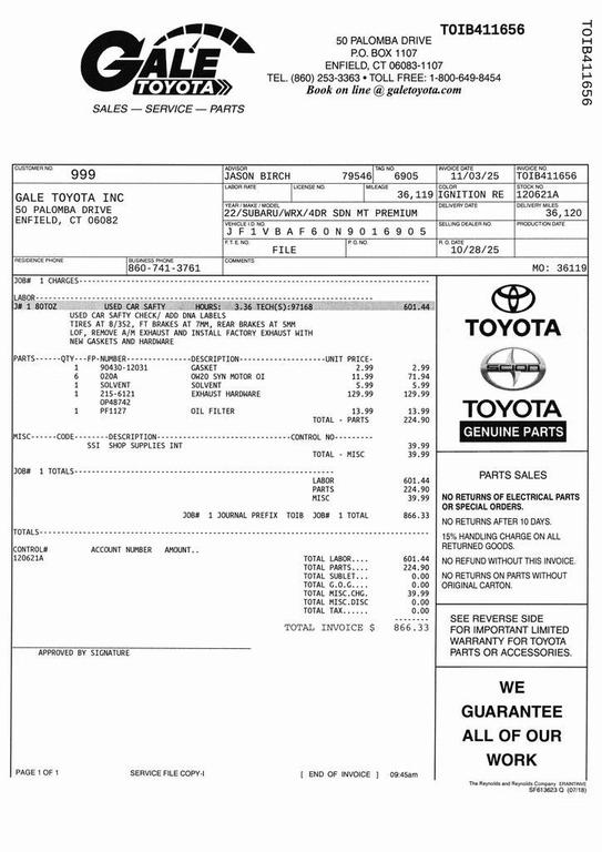 used 2022 Subaru WRX car, priced at $28,383