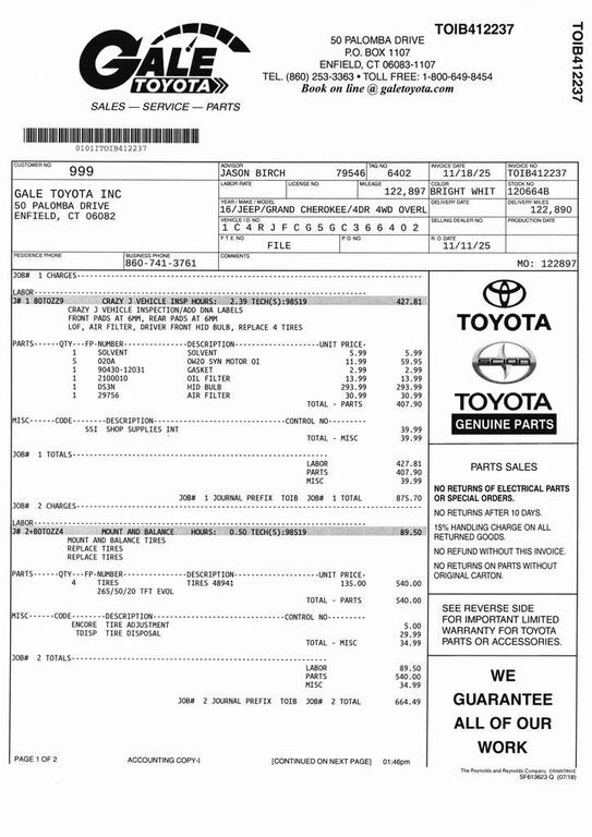 used 2016 Jeep Grand Cherokee car, priced at $13,783