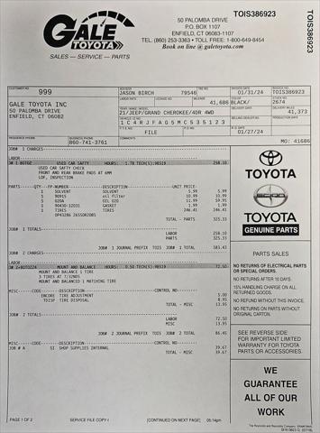 used 2021 Jeep Grand Cherokee car, priced at $27,307