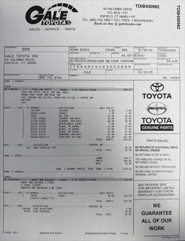 used 2016 Toyota Prius car, priced at $19,483