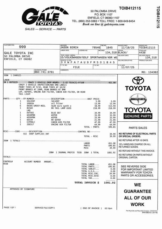 used 2015 Volkswagen Golf SportWagen car, priced at $12,683