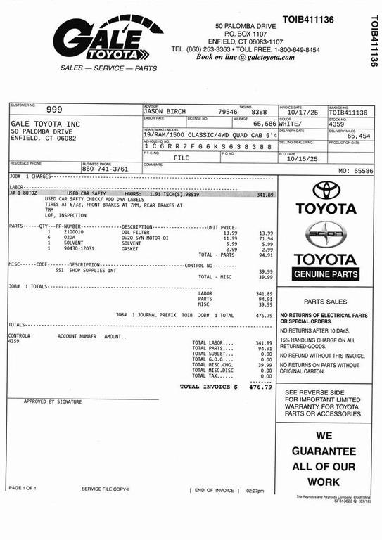 used 2019 Ram 1500 car, priced at $22,277