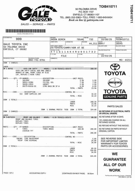 used 2024 Toyota Camry car, priced at $27,583