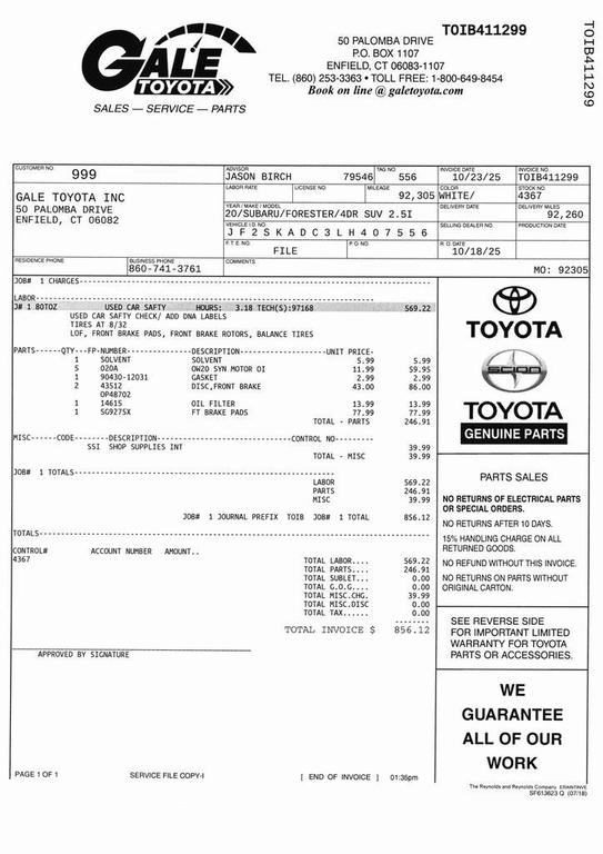 used 2020 Subaru Forester car, priced at $17,477