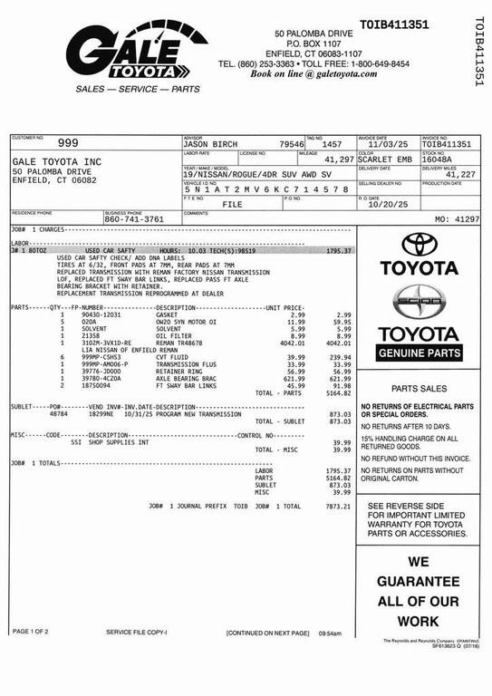 used 2019 Nissan Rogue car, priced at $18,583