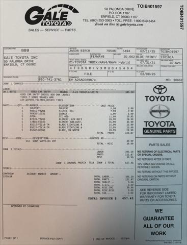 used 2021 Toyota RAV4 Hybrid car, priced at $31,983