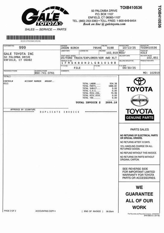 used 2020 Ford Explorer car, priced at $18,377