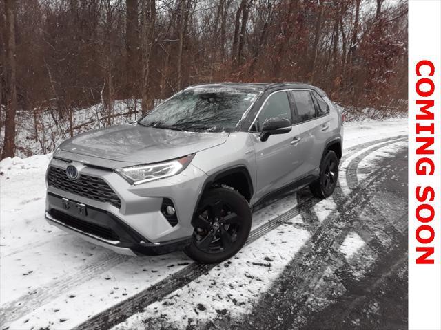 used 2021 Toyota RAV4 Hybrid car, priced at $34,997