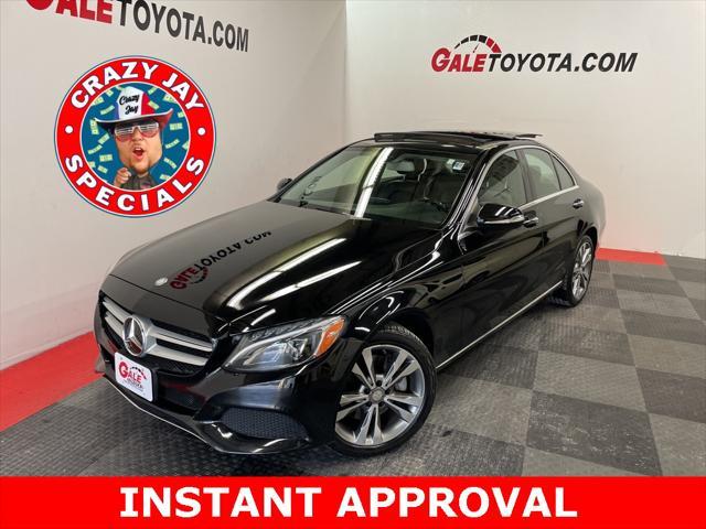 used 2015 Mercedes-Benz C-Class car, priced at $15,483