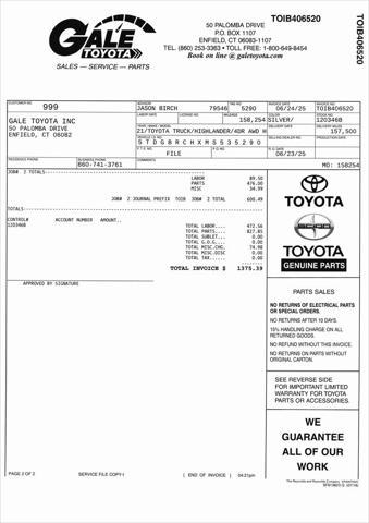 used 2021 Toyota Highlander Hybrid car, priced at $25,980
