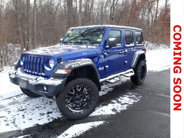 used 2020 Jeep Wrangler Unlimited car, priced at $27,999