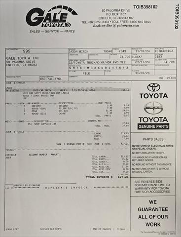 used 2022 Toyota C-HR car, priced at $25,383