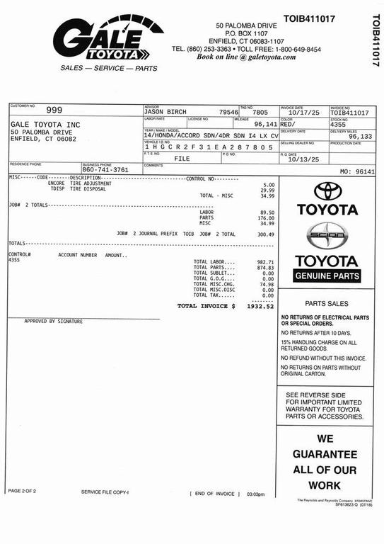 used 2014 Honda Accord car, priced at $12,277